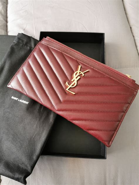 ysl vanity pouch|YSL pouch monogramme.